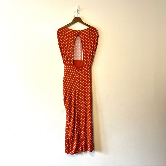 Free People Lakeside Printed Midi Dress - Picture 8 of 16